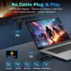 2026 Upgraded Wireless HDMI Transmitter and Receiver 328FT/100M, 4K Decode & 1080P 60Hz Zero Latency, 5G/2.4G Dual Band,Wireless HDMI Extender Display for Video/Audio to Monitor from Laptop/TV Box view 3