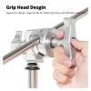 Heavy Duty Metal Grip Head Mounting Adapter for 15mm C-Stand Light Boom Arm view 3