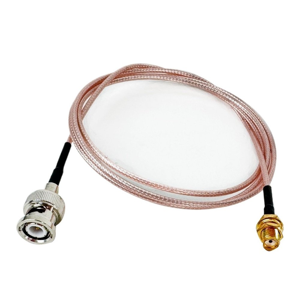 Coaxial RG316 Cable Male Adapter Extension Splitter(M to M,50CM20(inch))
