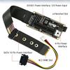AoQhir PH427 PCIe 4.0 x4 to M.2 M Key Extension Cable Adapter 64Gbps for External GPU and SSD Expansion Flexible FPC Riser Compatible with NVMe 2230 2242 2260 2280 Slots (PH427A-15) view 3