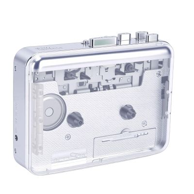 Yunseity Cassette Tape Player, USB Cassette to MP3 Converter with Dual Speakers and Headphone Jack, for Music Enthusiasts and Audio Conversion