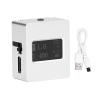 Camera Light Meter Photometer with USB Cable, Silver White, Compact Aluminum Alloy - Aperture and Shutter Priority Modes, OLED Display, Portable for Photography view 1