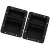 Gatuida 2pcs Recessed Speaker Handles Cabinet Audio Speaker Pull Handles Replacement for Stage Loudspeaker Accessories Side Mount Sturdy Plastic view 1