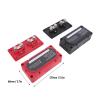Aolidsive 4 Studs Bus Bar 300A High Current Copper Power Distribution Block with PC Housing for Car RV Boat Wiring view 4