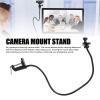 Tangxi Webcam Standfor Desk, Flexible Gooseneck Camera Stand with Standard 1/4" Screw, 360 Rotation Camera Mount for C922 C930e C920S C920 C615 C960 C920X and Other Devices (I Shaped Fixture Stand) view 2