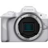 Canon EOS R50 Mirrorless Camera (White) Bundle | 24.2MP APS-C Sensor, Dual Pixel CMOS AF II & 4K Video Recording | Great for Travel & Content (5812C002) + HG-100TBR Tripod + Adapter EF-EOS R + More view 3