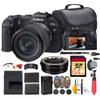 Canon EOS RP Mirrorless Camera with 24-105mm f/4-7.1 is STM Lens Bundle | 26.2MP Full-Frame Sensor, Dual Pixel AF & 4K Video| for Travel & Family Photography + Adapter EF-EOS R + 64GB Card + More view 1