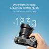 7Artisans AutoFocus 25mm F1.8 APS-C Frame LITE Series Lens F1.8 Large Aperture,Support Face/Eye Recognition Compatible for Sony A6000/A5000/A3000/Nex Series a6700 nex-5t nex-3n view 2