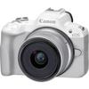 Canon EOS R50 Mirrorless Camera with 18-45mm Lens Bundle | 24.2MP APS-C Sensor, Dual Pixel CMOS AF II & 4K Video | Great for Beginners & Travel (5812C012) + Adapter EF-EOS R + 64GB Card + More view 2