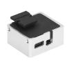 Camera Light Meter with USB Cable, Aluminum Alloy, 0.96in OLED Display, 30 Reflection Measurement Silver White - Aperture and Shutter Priority Modes, Compact and Lightweight for view 2