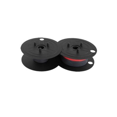 PrecisGear GR24 Universal Twin Spool Calculator Ribbon Label 1197p 11210 Compatible with el-1197pi Adding Machine Ribbons (Black/Red)(1 Pc)
