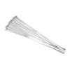 100pcs Stainless Steel Cable Tie Metal Self Locking Zip Tie Wrap Strap 4.6x450mm - Durable Cord Organizer Straps, Cable Ties Management for Harsh Conditions view 3