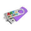 10 Pack Custom USB Flash Drives 8GB USB 3.0,Bulk Personalized Thumb Drives with Logo for Business, Events, Text or Image Printing, JBOS Customized Memory Sticks-Purple view 4
