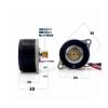 0.9 Degree 36mm Round Hybrid Stepper Electronic Starter 2-Phase 4-Wire Stepping Electronic Starter Motor Drivers view 2