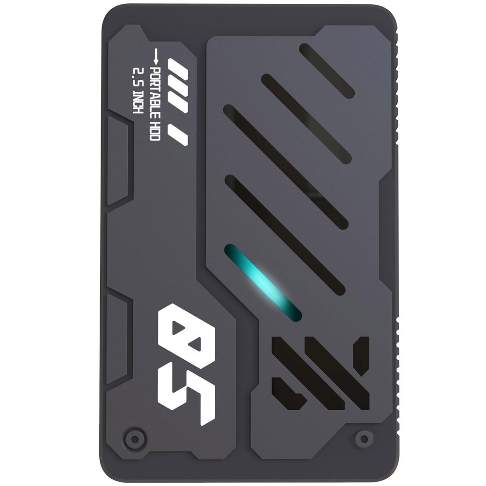 Oxtxuzdm 160G/250G/320G/500G/750G/1TB Multiple Capacity USB3.0 2.5inch Externals Storage Drive in Ruggeds Aluminum Housing Externals Storage Device