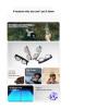Compatible for RayNeo V3 Slim AI Photography Smart Glasses Wireless BCompatible for uetooth Audio Glasses Wireless Headphones Voice(Black with Frame) view 4
