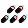 Alipis 5pcs Laptop Webcam Covers Privacy Stickers, Computer Phone Camera Cover Slide, Black Red Multi-Color, Privacy Protector for Online Meetings and Video Calls view 1