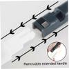 Faroby 2PCS Window Screen Cleaning Brush, 2 in 1 Double-Sided Mesh Cleaner, Hanging Long Handle Washable Tool, 18x6.3 inch view 4