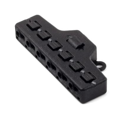 DirectNine Basics Quick Connect Low Voltage Wire Splitter Distribution Block 3/6 Port Out Line Splitter (TL-103/TC-106)