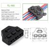 DirectNine Basics Quick Connect Low Voltage Wire Splitter Distribution Block 3/6 Port Out Line Splitter (TL-103/TC-106) view 2