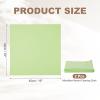 MECCANIXITY Eyeglasses Cloth Microfiber Cleaning Cloth for Eyeglasses Glasses Record Lenses Screens Cameras Cell Phone LCD TV Screens Tablets Laptop, Anti-Static 16" Green 2pcs view 2