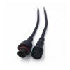 10Pairs M16 Waterproof 2 3 4 5 Pin IP65 Cable Wire Plug for LED Strips Male and Female Jack 22mm nut Connector 20CM OD 6mm(2Pin) view 1