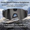 EZGHAR POV Glasses 4k Baseball Sunglasses with Camera, Smart Camera Glasse for Men Women Sunglasses with Cameras with 32GB SD Card (Style A) view 3
