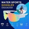 EZGHAR POV Glasses 4k Baseball Sunglasses with Camera, Smart Camera Glasse for Men Women Sunglasses with Cameras with 32GB SD Card (Style A) view 4