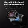 Compatible for DJI Osmo Pocket 3 - F35 Magnetic 1.5X Telephoto & Wide-Angle Lens Kit view 3