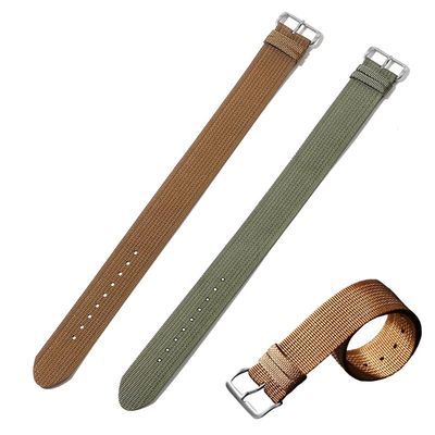 2026 New Replacement Band for Hume Health Band, Nylon Loop for Hume Band, Adjustable Soft Woven Nylon & Adjustable Clasp Buckle, Soft Breathable Sport Wristband for Fitness Tracker (Green+Brown)