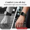 2026 New Replacement Band for Hume Health Band, Nylon Loop for Hume Band, Adjustable Soft Woven Nylon & Adjustable Clasp Buckle, Soft Breathable Sport Wristband for Fitness Tracker (Green+Brown) view 4