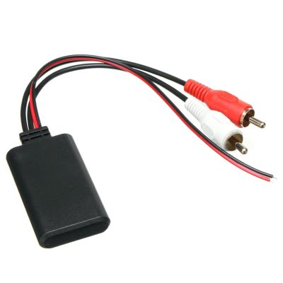 MLKOSS 2 RCA Input Wireless Bluetooth AUX Module Adapter for Home Audio Car Stereo