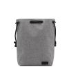 Camera Bag Backpack Lens Bag Drawstring Pouch Fleece Waterproof Camera Bag Protect Compatible for Nikon, Compatible for Canon(Square Grey M H007) view 1