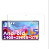 Arxonis 2-Pack Screen Protector for Relndoo P80 11 inch Tablet, 9H Hardness Tempered Glass, Anti-Fingerprint,Anti-Scratch, Easily Installation & HD Clear view 1