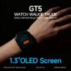 GT5 Watch Walkie Talkie Unlimited Range, 4G LTE PTT Two Way Radio with Pre-Installed SIM, Lifetime Free, VOX Hands Free, AES256 Encryption for Commercial, Industrial, Family, Security and Outdoor etc view 2