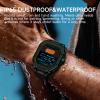 GT5 Watch Walkie Talkie Unlimited Range, 4G LTE PTT Two Way Radio with Pre-Installed SIM, Lifetime Free, VOX Hands Free, AES256 Encryption for Commercial, Industrial, Family, Security and Outdoor etc view 4