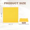 MECCANIXITY Eyeglasses Cloth Microfiber Cleaning Cloth for Eyeglasses Glasses Record Lenses Screens Cameras Cell Phone LCD TV Screens Tablets Laptop, Anti-Static 16" Yellow 2pcs view 2