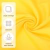 MECCANIXITY Eyeglasses Cloth Microfiber Cleaning Cloth for Eyeglasses Glasses Record Lenses Screens Cameras Cell Phone LCD TV Screens Tablets Laptop, Anti-Static 16" Yellow 2pcs view 4
