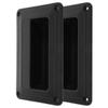 GALPADA 2pcs Portable Plastic Side Handles Speaker Handle Replacement Kit Recessed Small Carry for Pa Dj Stage Speaker Cabinets Black view 1