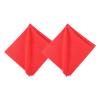 MECCANIXITY 2 Pcs Microfiber Record Cleaning Cloth, 16" x 16" Anti-Static Microfiber Towels Lint-Free Cleaner for LP Record Vinyl Glasses TV Screen Laptop, Red view 1