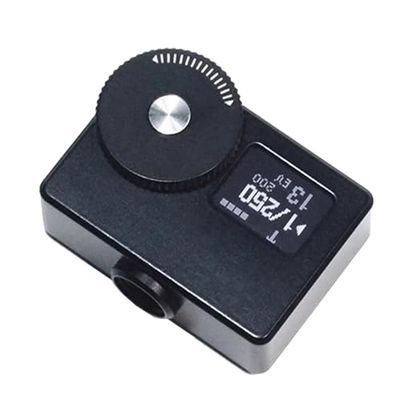 Acivirdde Professional Photographic Light Meter, Real-time 30 Reflective Measurement for Accurate Exposure, Suitable for Photographers. (Black)
