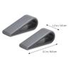 Veemoon 4pcs Adjustable Laptop Cooling Rack Stand Heightening Bracket for Notebook Computer, Desktop Radiator Support for Office and Home Use, White and Black view 2