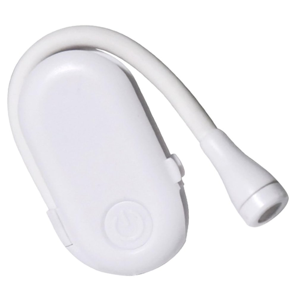 GLSTOY Rechargeable Clip-on Book Light USB Reading Lamp Mini Portable LED Night Light for Bedside Study and Dormitory Use