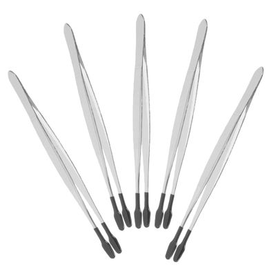 Stamp Tweezers 5pcs Stainless Steel for Jewelry Making and Crafts