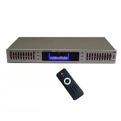 Dual 10-band Graphic Equalizer,hifi Home EQ Balanced Mixerstereo Treble Alto Bass Regulation Stereo Equalizer, Dynamic Rhythm, for Studio