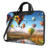 3 In 1 Laptop Bag 15.6 inch Computer Briefcase for Men Women, Hot Air Balloons Laptop Shoulder Bag Office Work Bags view 1