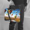 3 In 1 Laptop Bag 15.6 inch Computer Briefcase for Men Women, Hot Air Balloons Laptop Shoulder Bag Office Work Bags view 2