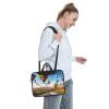 3 In 1 Laptop Bag 15.6 inch Computer Briefcase for Men Women, Hot Air Balloons Laptop Shoulder Bag Office Work Bags view 3