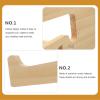 Alipis Universal Laptop Stand Wooden Riser 14.8-17.6 Inch Laptop Support Holder Adjustable Notebook Stand for Home Office Cooling view 3
