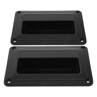 BELLIFFY 2pcs Black Plastic Side Pull Speaker Handles Replacement Hardware for Portable Pa Loudspeaker Cabinets, Audio Equipment Transport Grip Accessories